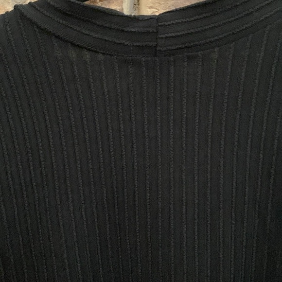 Made in Heaven black ribbed cardigan. XL - Picture 5 of 7